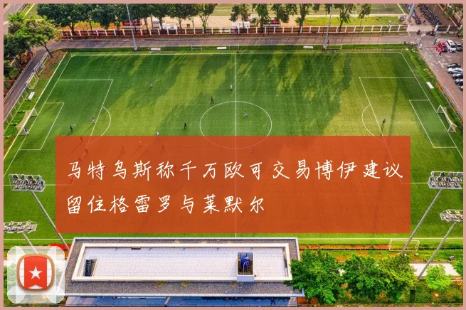 马特乌斯称千万欧可交易博伊建议留住格雷罗与莱默尔