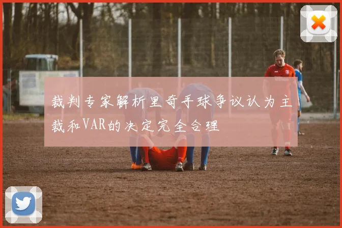 裁判专家解析里奇手球争议认为主裁和VAR的决定完全合理